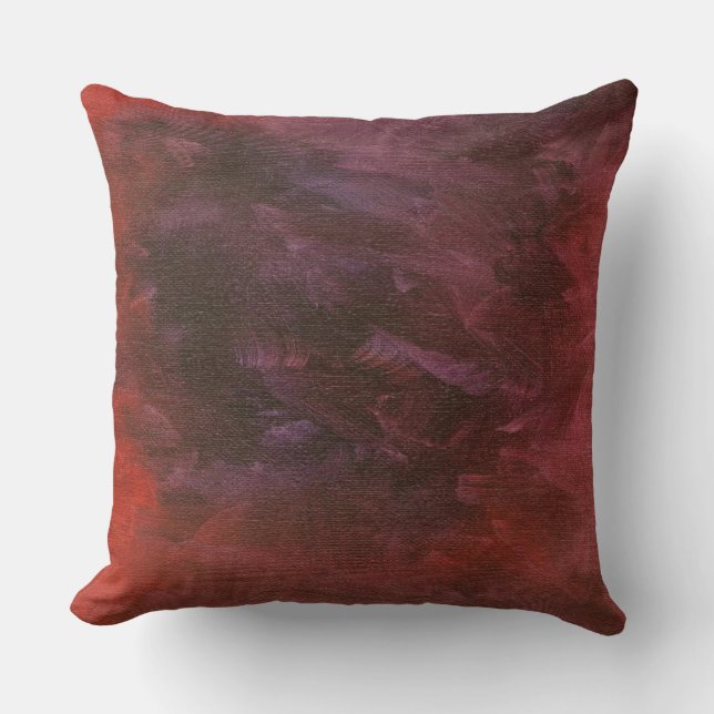 Almohada de lanzamiento de acabado falso de lona p (Anverso)