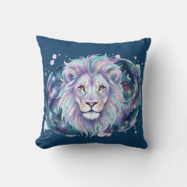Almohada de lanzamiento de acuarela de la galaxia 
