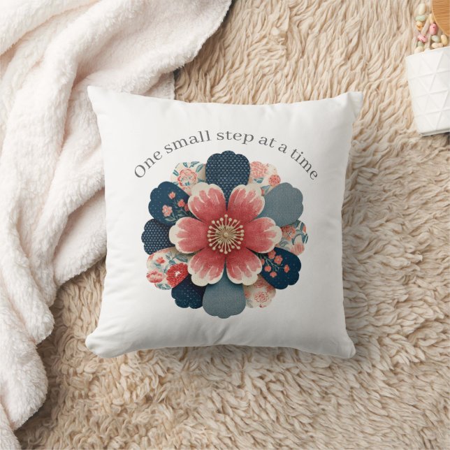Almohada de lanzamiento de afirmación positiva un  (Manta)