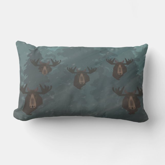 Almohada de lanzamiento de alce (Anverso)