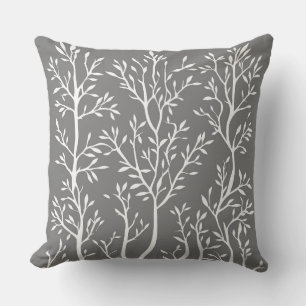 Almohada de lanzamiento de algodón Vines