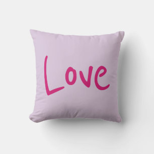 almohada de lanzamiento de amor
