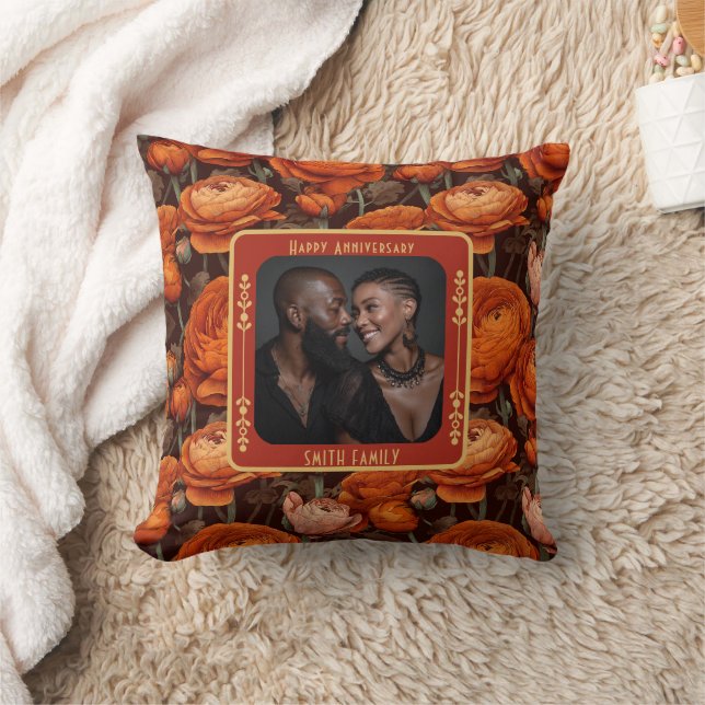 Almohada de lanzamiento de amor verdadero personal (Manta)
