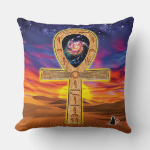 Almohada de lanzamiento de Ankh
