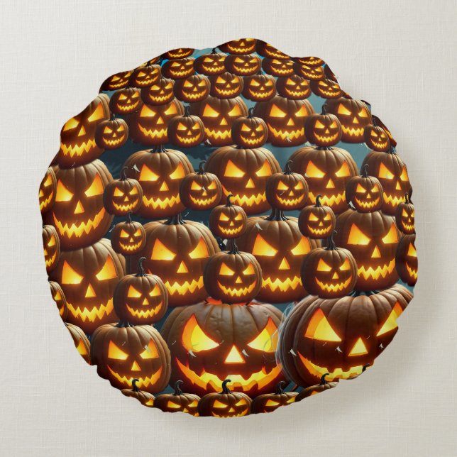 Almohada de lanzamiento de arte de terror de anima (Reverso)