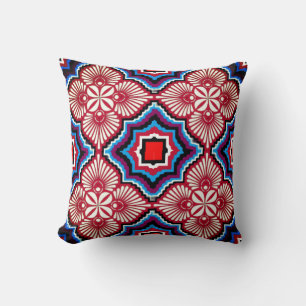 Almohada de lanzamiento de arte digital 3D colorid