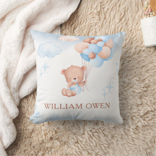 Almohada de lanzamiento de Baby Shower de Oso de P