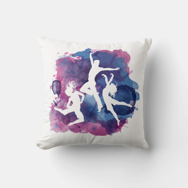 Almohada de lanzamiento de baile (Anverso)