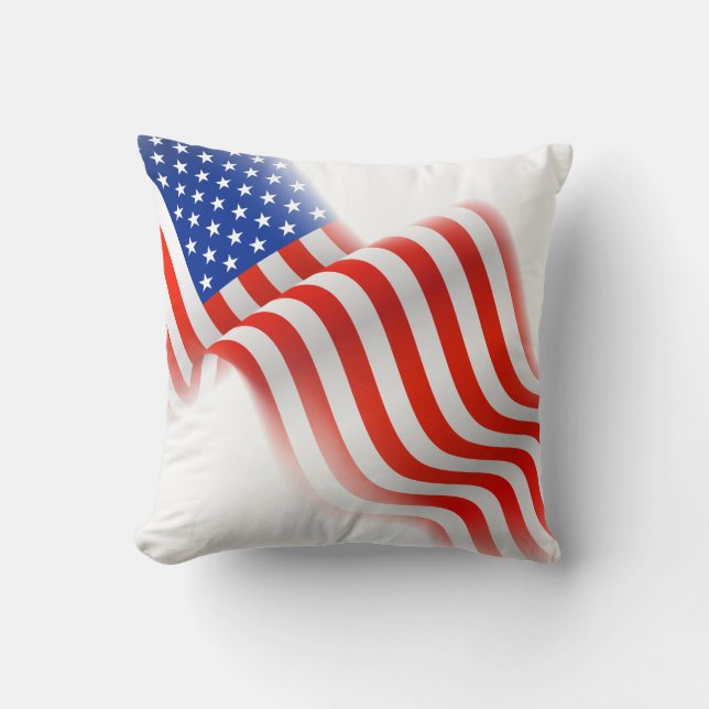 Almohada de lanzamiento de bandera (Anverso)