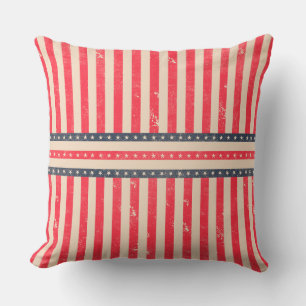 Almohada de lanzamiento de bandera estadounidense