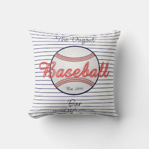 Almohada de lanzamiento de bar de deportes de béis