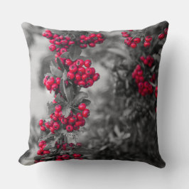 Almohada de lanzamiento de bayas de Pyracantha