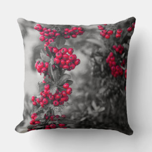 Almohada de lanzamiento de bayas de Pyracantha