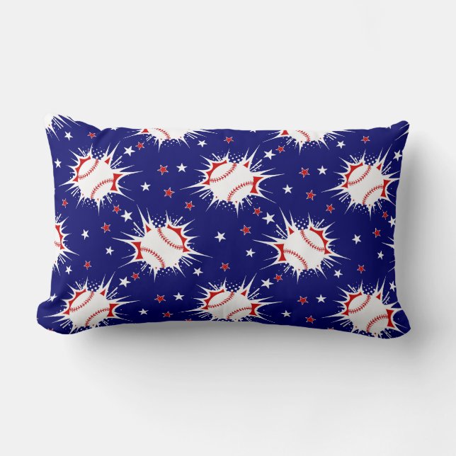 Almohada de lanzamiento de béisbol (Anverso)