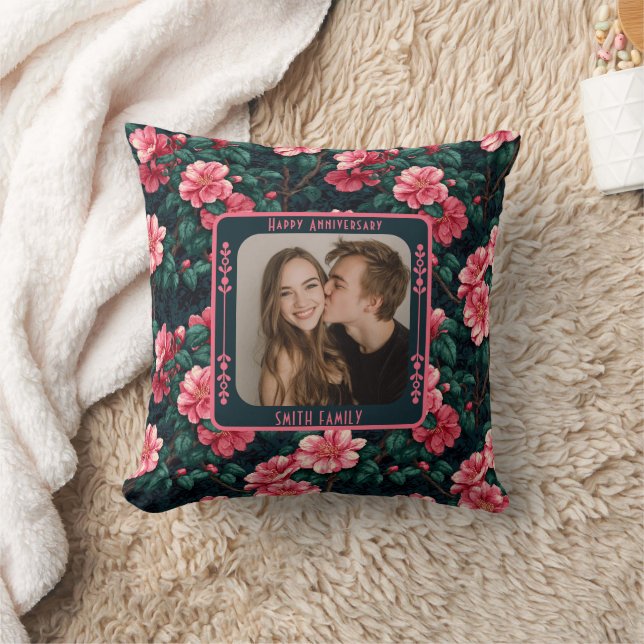 Almohada de lanzamiento de boda sentimental contem (Manta)