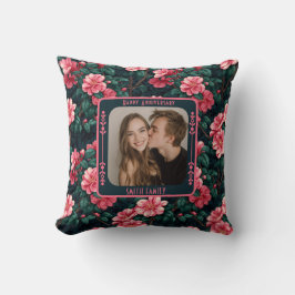 Almohada de lanzamiento de boda sentimental contem