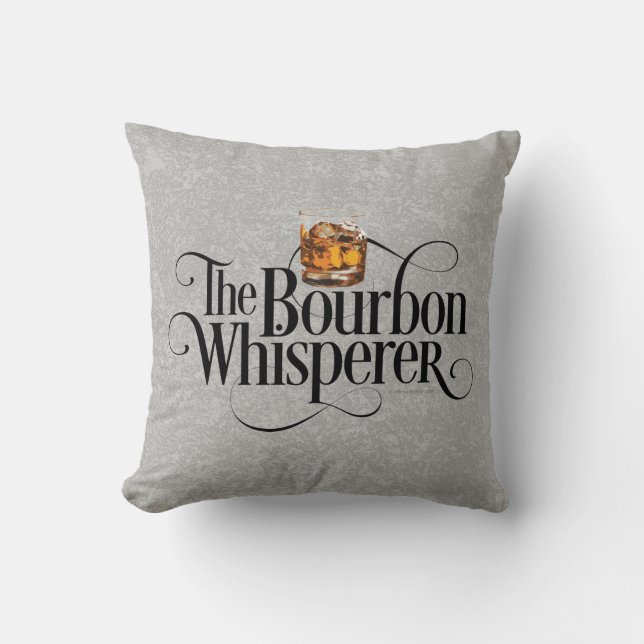 Almohada de lanzamiento de Bourbon Whisperer (Anverso)