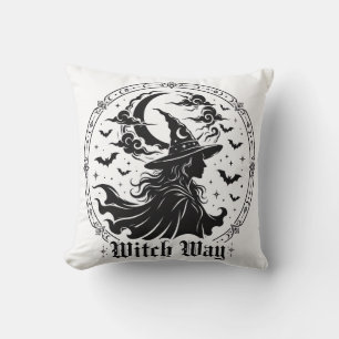 Almohada de lanzamiento de bruja