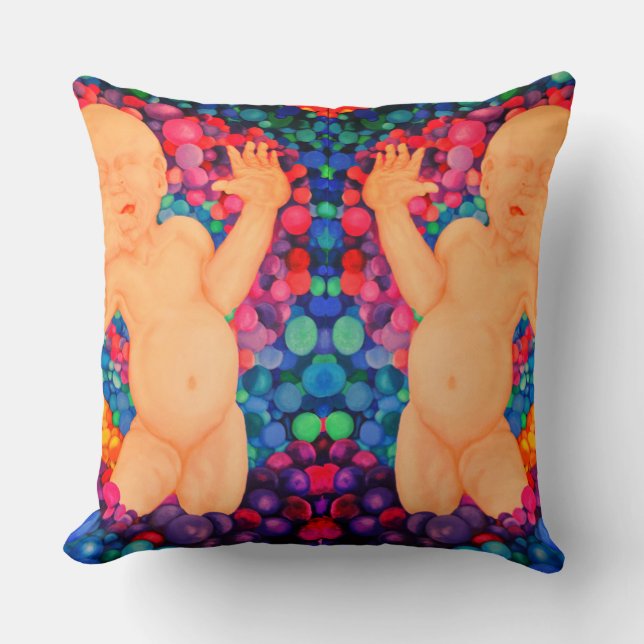 Almohada de lanzamiento de burbujas 2 (Anverso)
