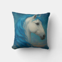 Almohada de lanzamiento de caballo de fantasía 