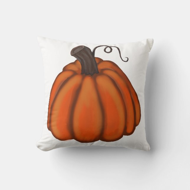 almohada de lanzamiento de calabaza (Anverso)