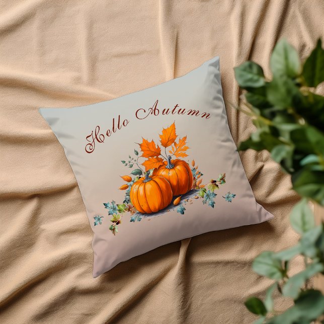 almohada de lanzamiento de calabaza de otoño naran (Subido por el creador)