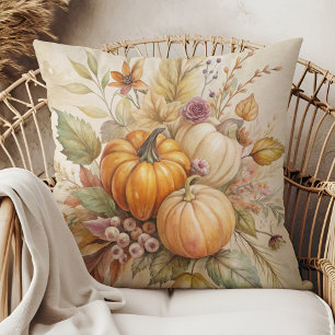 Almohada de lanzamiento de calabazas y bayas de ot