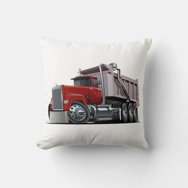 almohada de lanzamiento de camión personalizado (Anverso)