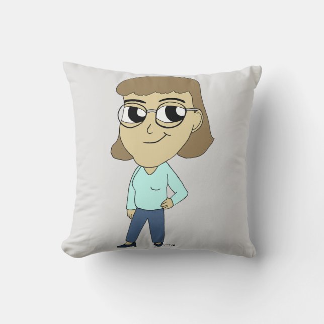 almohada de lanzamiento de chibi (Anverso)