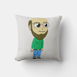 almohada de lanzamiento de chibi