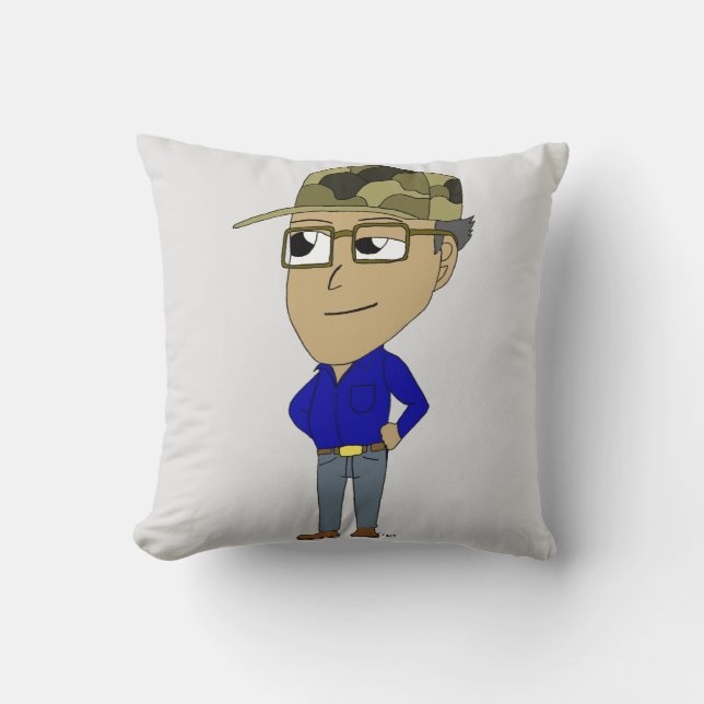 almohada de lanzamiento de chibi (Anverso)