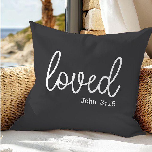 Almohada de lanzamiento de cita de amor de carbón (Subido por el creador)