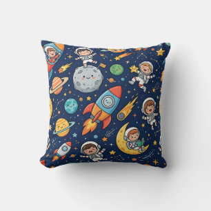Almohada de lanzamiento de cohete lunar para astro