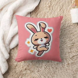 Almohada de lanzamiento de conejito