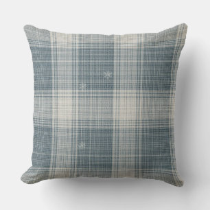 Almohada de lanzamiento de copo de nieve de cuadro