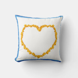 Almohada de lanzamiento de corazón
