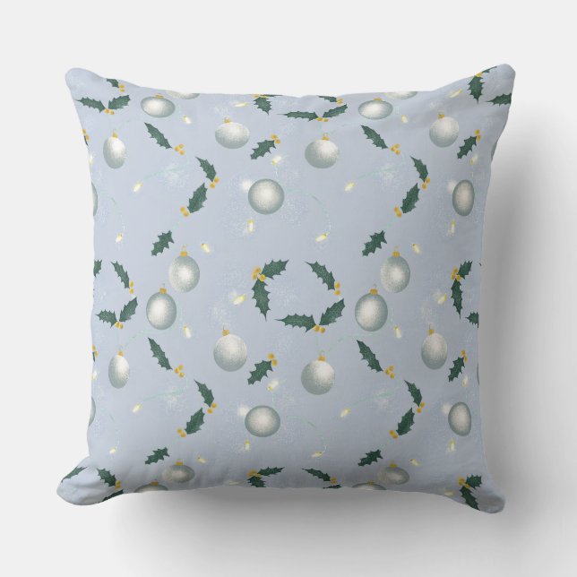 Almohada de lanzamiento de corona de invierno (Anverso)