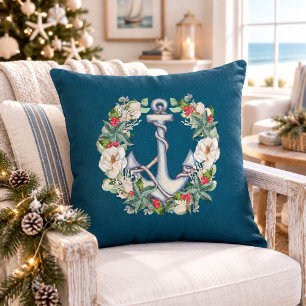 Almohada de lanzamiento de corona de Navidad de an
