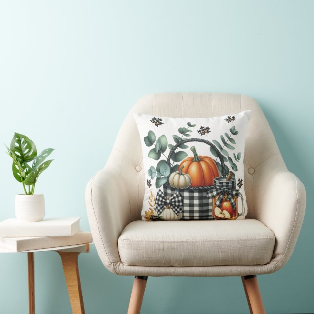 Almohada de lanzamiento de cosecha de otoño (Silla)
