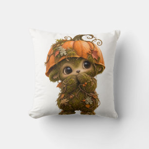 Almohada de lanzamiento de criatura del bosque de