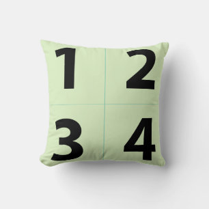 almohada de lanzamiento de cuatro fotos diy instag