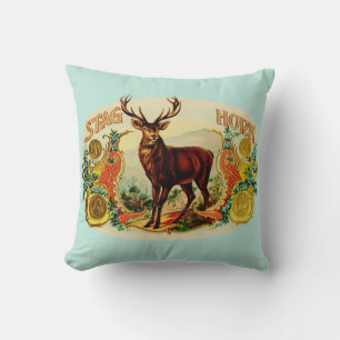 Almohada de lanzamiento de cuerno de ciervo