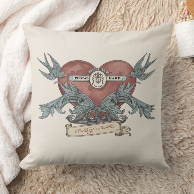 Almohada de lanzamiento de delfín de plata de rosa (Manta)