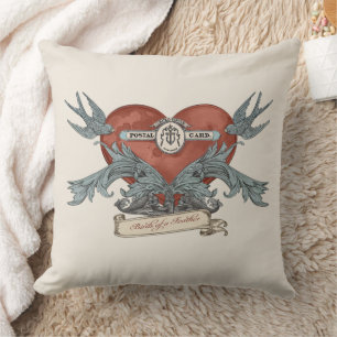Almohada de lanzamiento de delfín plateado submari