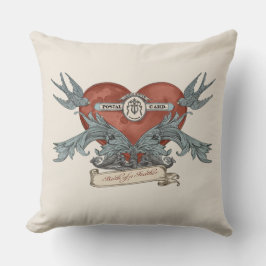 Almohada de lanzamiento de delfín plateado submari