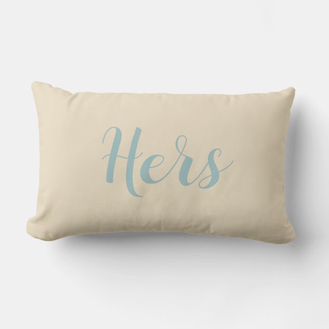 Almohada de lanzamiento de ella (Anverso)