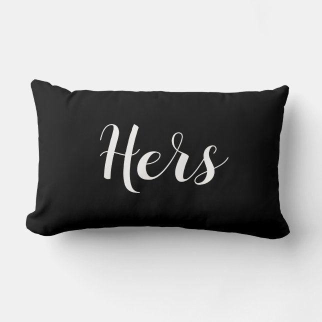 Almohada de lanzamiento de ella (Anverso)