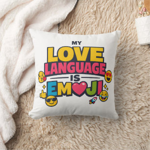 Almohada de lanzamiento de Emoji   Decoración dive