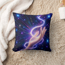 Almohada de lanzamiento de energía púrpura celesti