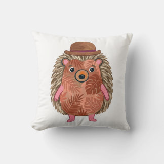 Almohada de lanzamiento de erizo tropical